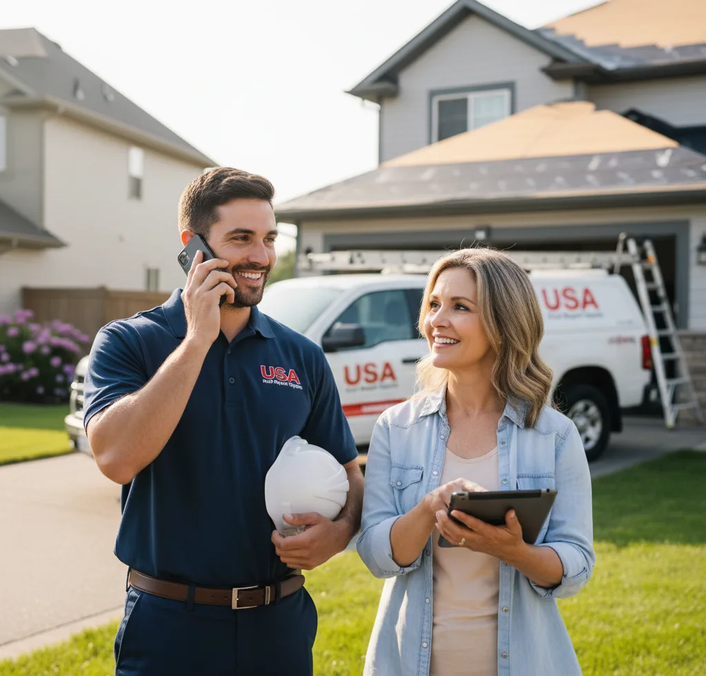 USA Roof Repair Experts customer support in New Paltz